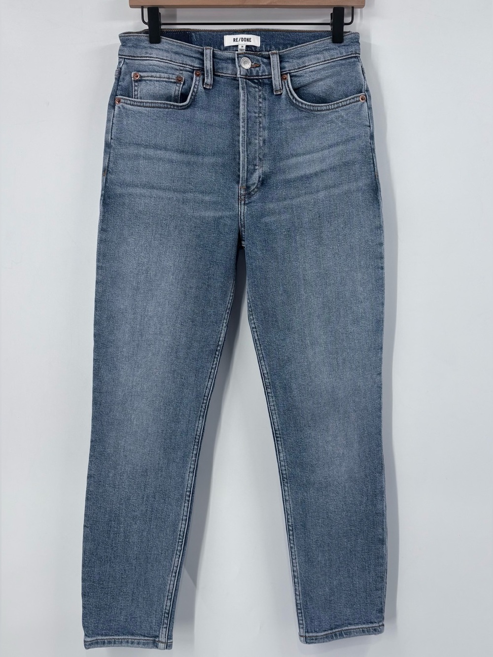 RE/DONE 90s High Rise Ankle Crop Jeans